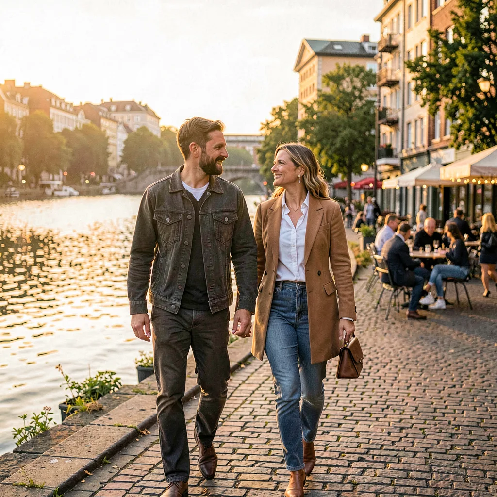 Dating i Roskilde ved byens café- og havnemiljø